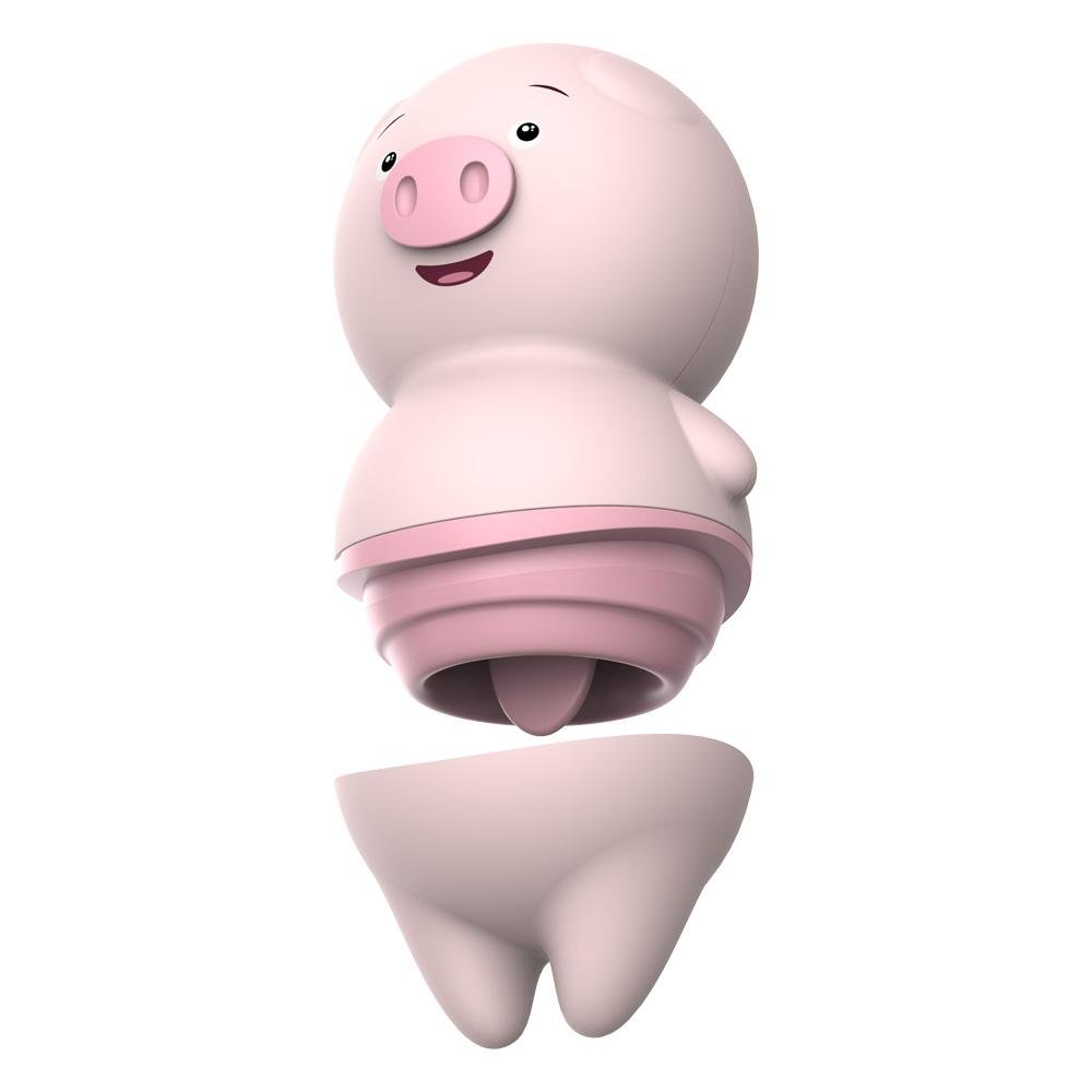 Estimulador clitoriano em formato porco - ES013 - MimoSexy