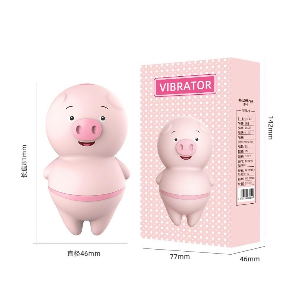 Estimulador clitoriano em formato porco - ES013 - MimoSexy