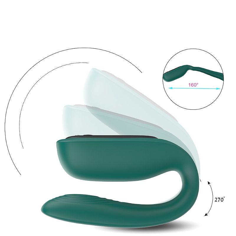 Massageador de Casal com Controle Remoto - Recarregável - Baud - S - Hande - MimoSexy - 6916