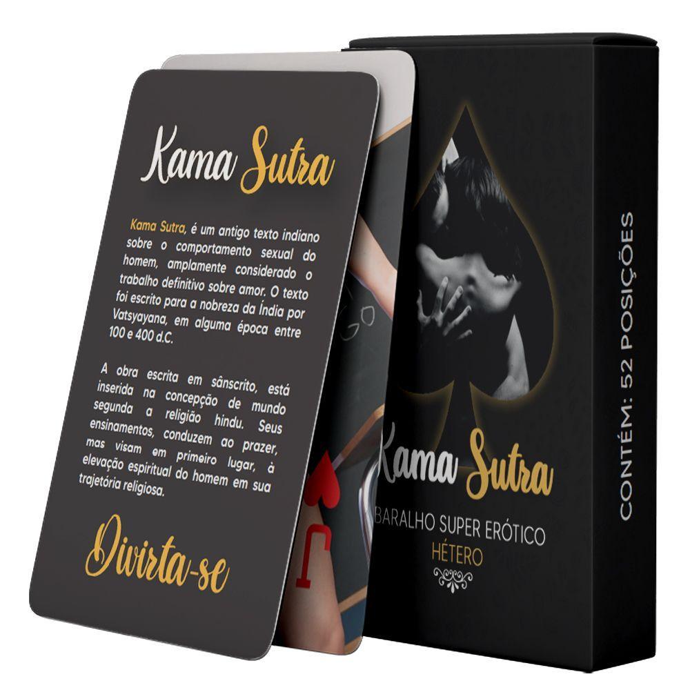 Baralho Kama Sutra Super Erótico 52 Cartas Copag - MimoSexy