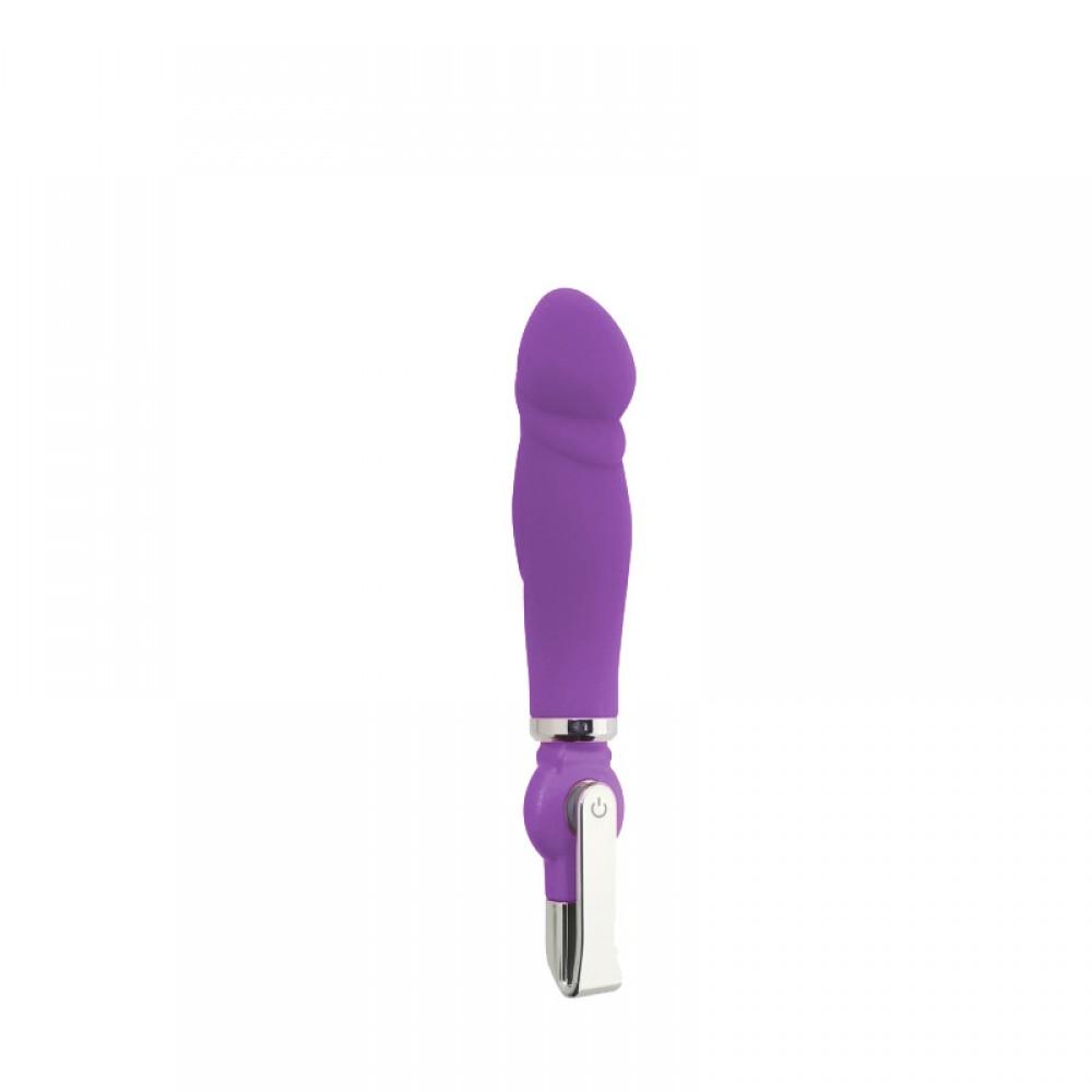 Vibrador Recarregável com Detalhe de Glande na Ponta e 20 Modos de Vibração - ALICE PENIS VIBE - VB040 - MimoSexy