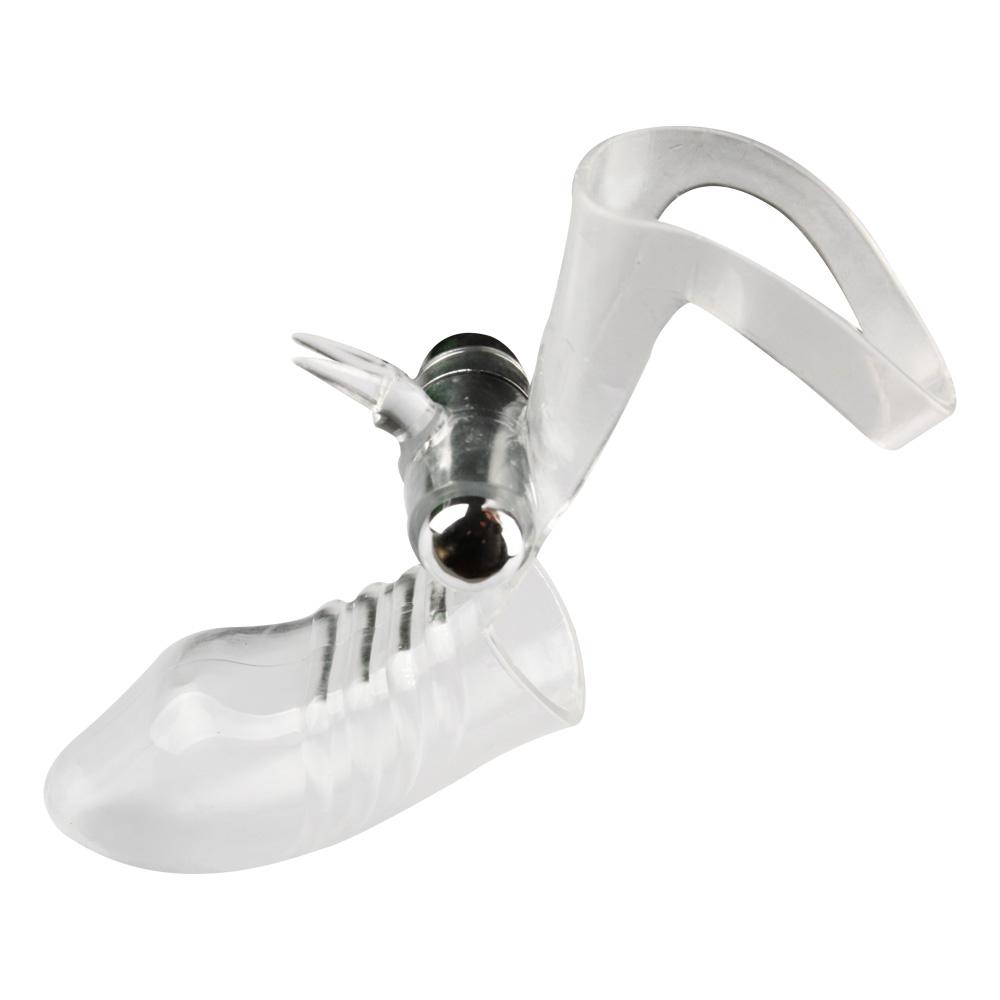 Capa para dois dedos confeccionada com estimulador clitoniano e cápsula vibratória com 10 vibrações - CA002 - MimoSexy