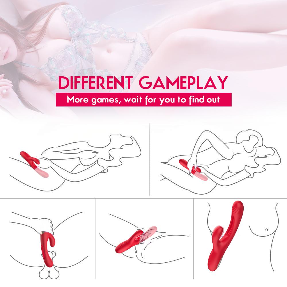 Vibrador de ponto G. Possui estimulação no meio - DAIFUNI - MimoSexy