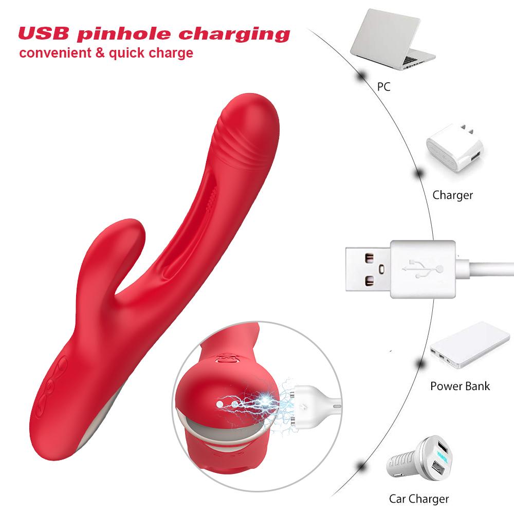 Vibrador de ponto G. Possui estimulação no meio - DAIFUNI - MimoSexy
