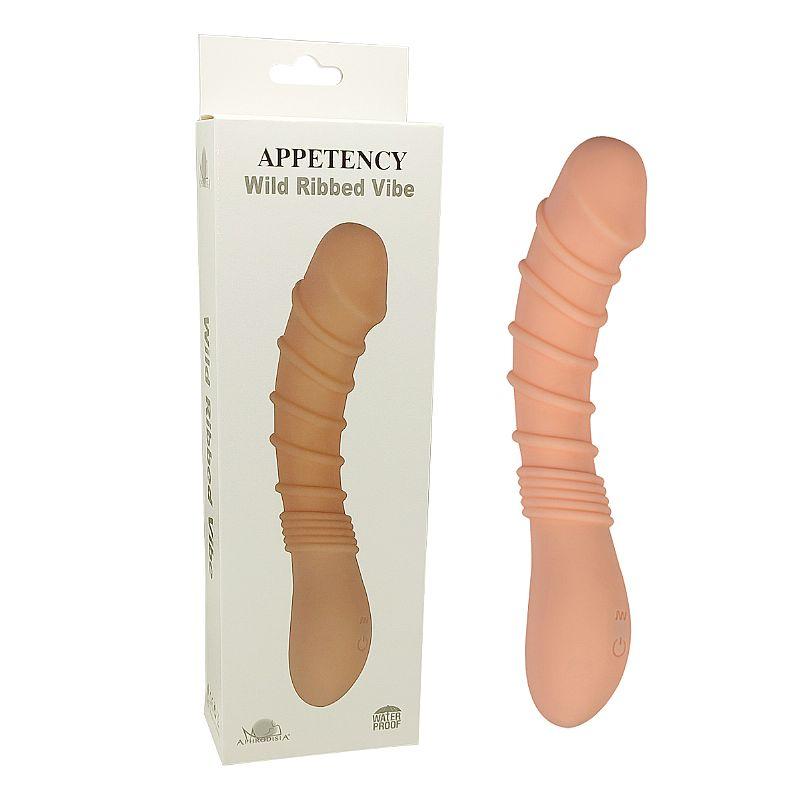 Vibrador de Ponto G com Textura Anelar - Recarregável - Aphrodisia - 7316 - MimoSexy