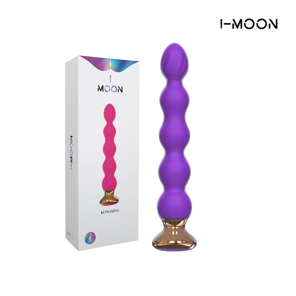 Plug Anal em silicone com 10 Modos de Vibração - I-MOON