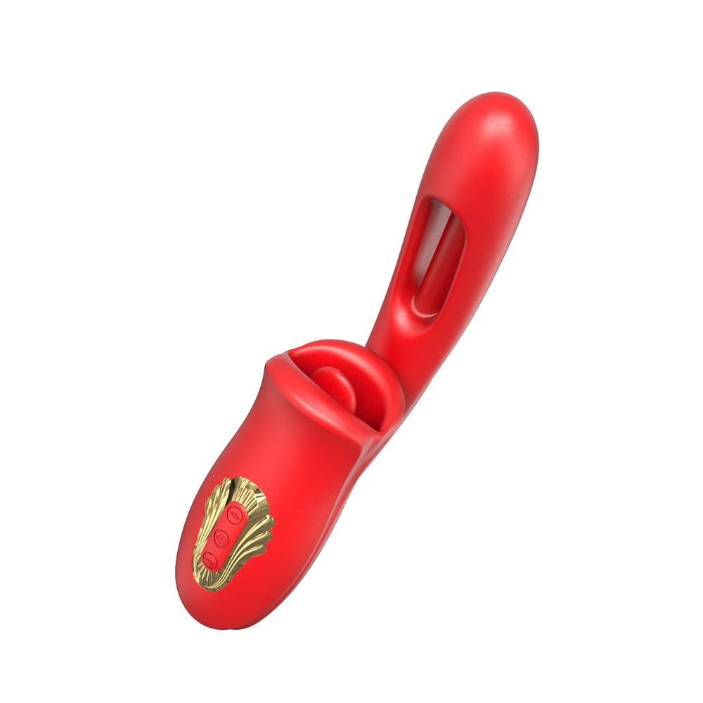 Boca mágica 3 em 1, 10 modos de vibração na Língua,10 modos de mordida e 10 modos de estimulação introdutória com vibração - YOUVIBE