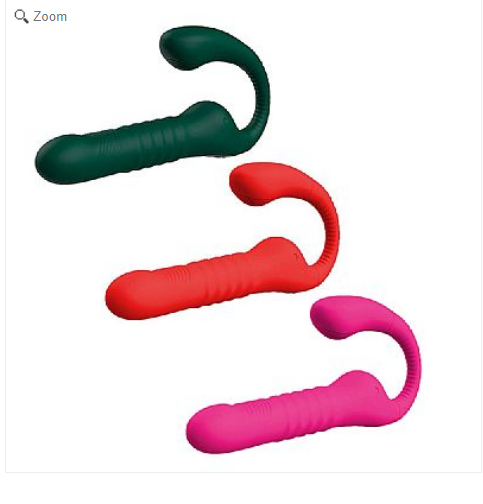 Vibrador de Ponto G e Clitóris com Dedilhar / Tapping - Darla - SI