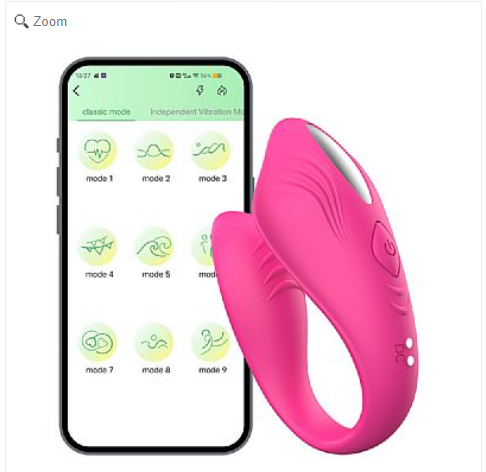 Vibrador de casal - À Longa distância - ELA - SI - APP