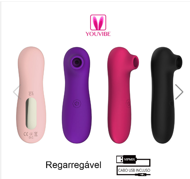Estimulador de clitóris com 10 modos de Pulsação - Woman Suction - YOUVIBE