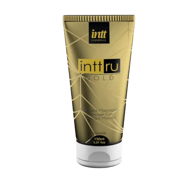 Intt Ru Gold Gel Deslizante Para Massagem Nuru 150Ml