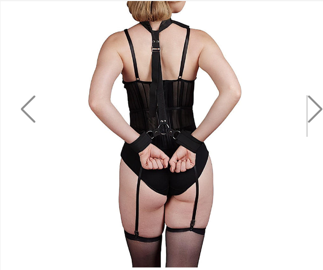 Kit Bondage Algema para Pulso e Pescoço 