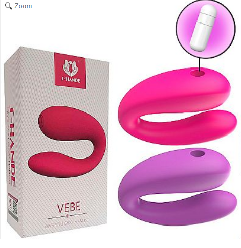  Vibrador de Casal / À Bateria - Vebe - S-Hande