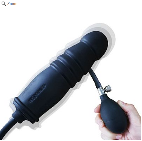 Pênis Silicone Inflável - 16.5 X 4.3 - SI