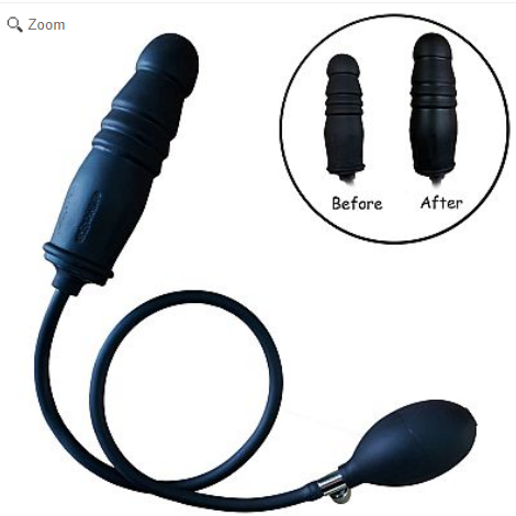 Pênis Silicone Inflável - 16.5 X 4.3 - SI