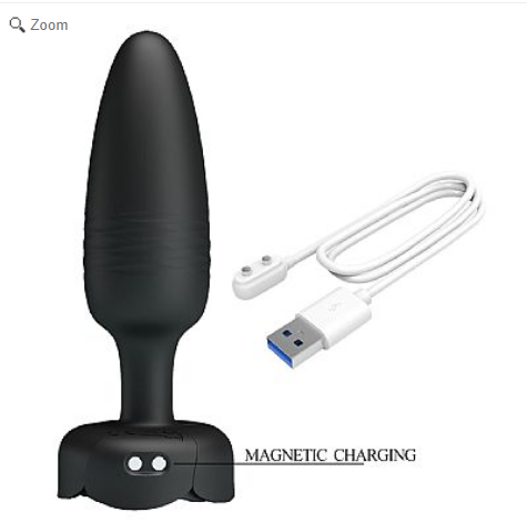  Plug Anal com Vai e vem / Luz de Led - Tarion - Pretty Love