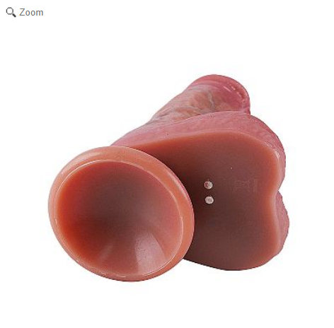  Pênis Realístico com Controle Remoto - Vai e vem com Rotação - 22,5x4,0 cm - SI