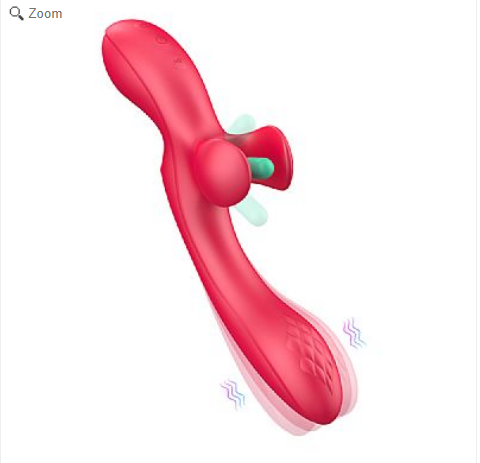 Vibrador de Ponto G e clitóris com Slap - Anna - SI