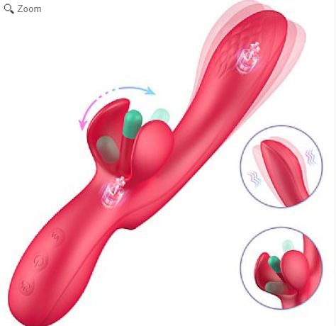 Vibrador de Ponto G e clitóris com Slap - Anna - SI